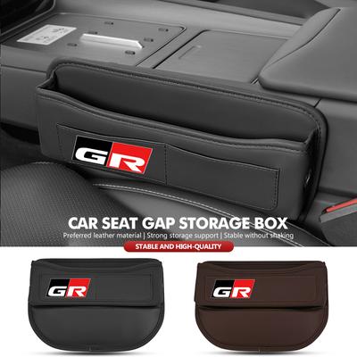 Car Seat Gap Organizing Storage Box Auto Decoration Accessories For GRsport Hilux Aygo Yaris Corolla Rav4 CHR Auris