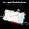 Bicycle Phone Holder 360° Rotation Aluminum Alloy MTB Bike GPS Bracket Scooter Motorcycle Handlebar Mount