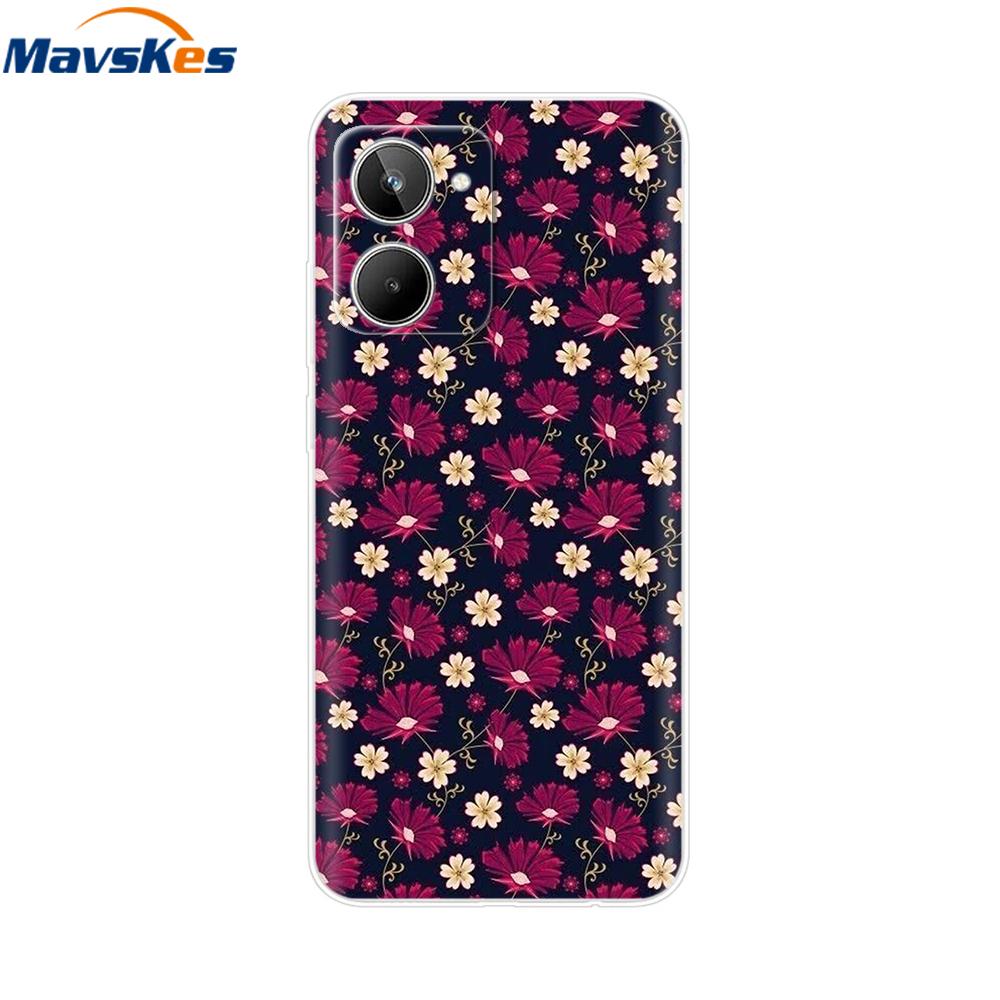 For Realme 10 Case Soft Transparent Back Cover Cases For OPPO Realme 10 4G Realme10 Silicone Bumper Phone Fundas Bags 6.4inch