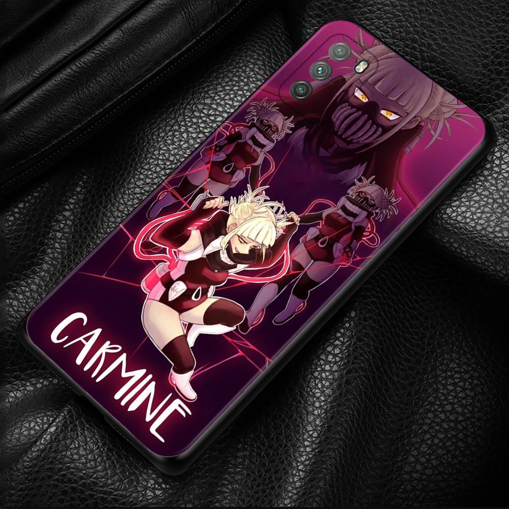 Anime Cartoon Girl TOGA Himiko For Xiaomi Poco X3 NFC M3 M4 Pro 5G Case for Mi 12 Pro 12X 11 10T Note 10 A2 Lite 5G 9 SE 9T