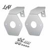 Weather Resistant Lamp Support 2Pcs Watermelon Light Brackets for Partsam 304 Stainless Steel Mirror Turn Signal Anti-corrosion Fixing Base