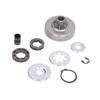 9 szt. Zestaw łożyska igiełkowego bębna sprzęgła piły łańcuchowej dla Stihl 038 MS380 1119 0007 1003