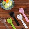 Sheng Bi Lai Disposable Plastic Fork & Spoon Set