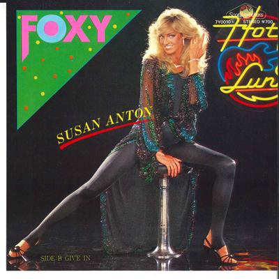 7inch Record SUSAN ANTON  Foxy  Give In 7Y0010 SCOTTI BROTHERS 1981 Japan Dance  Electronica Used