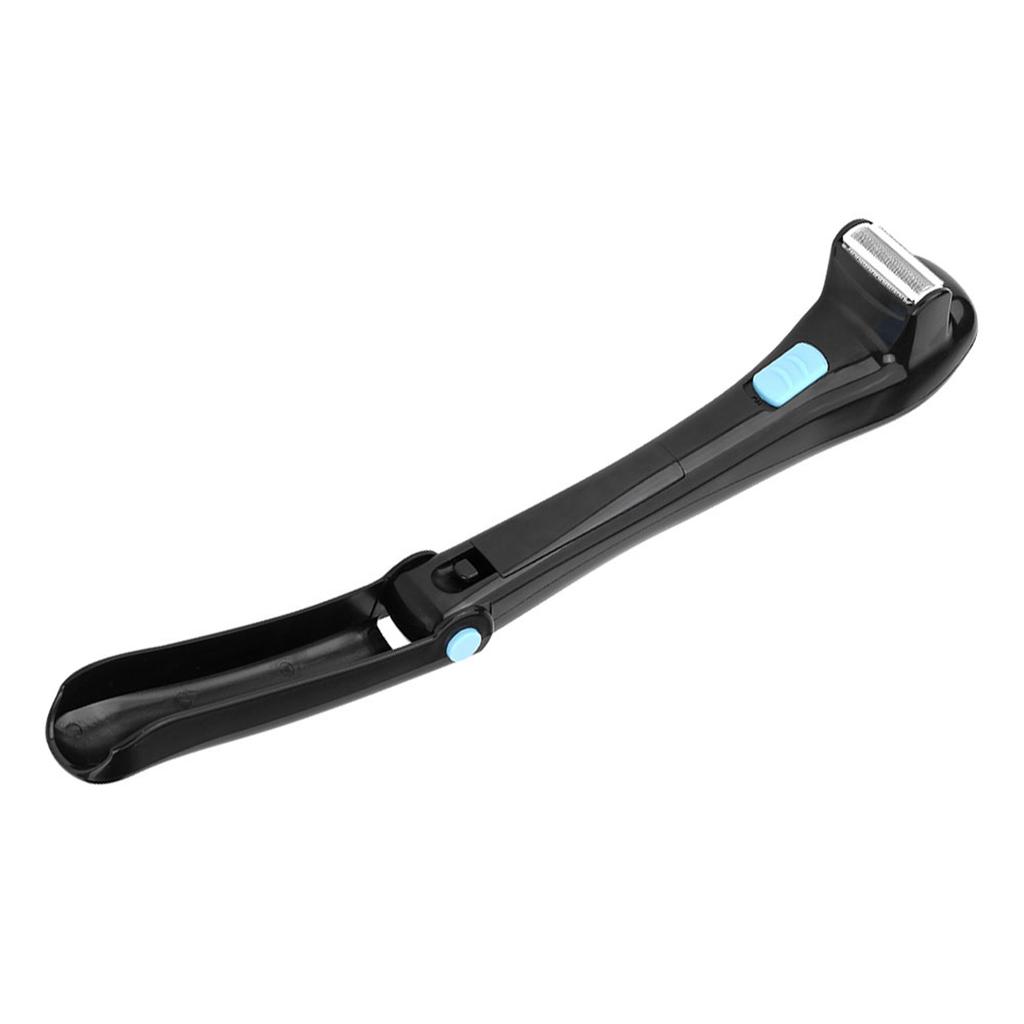 Electric Back Hair Shaver Doityourself Cordless Foldable Back Hair Trimmer Removal Tool