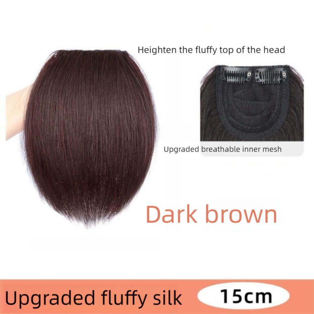 Synthetic Pads Invisible Seamless Hair Pads Lining Natural Pads Top Side Cover Piece Daily