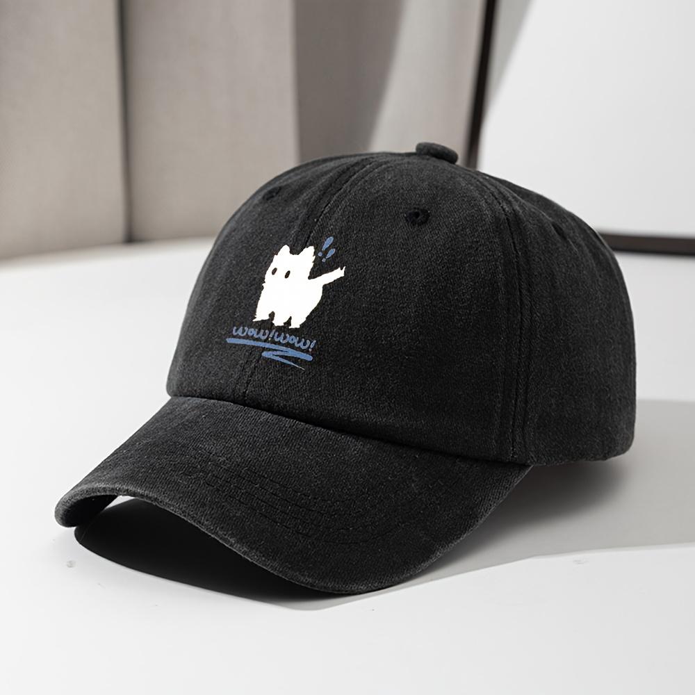 Denim Baseball Cap Men Women Adjustable Casual Vintage Dad Hat