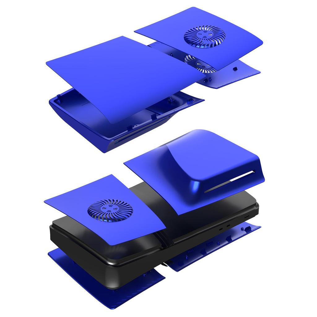 Replacement Faceplate for PS5 Pro with Optical Drive with Cooling Vent Lightweight and Available In a Variety of Identical To the Easy Installation