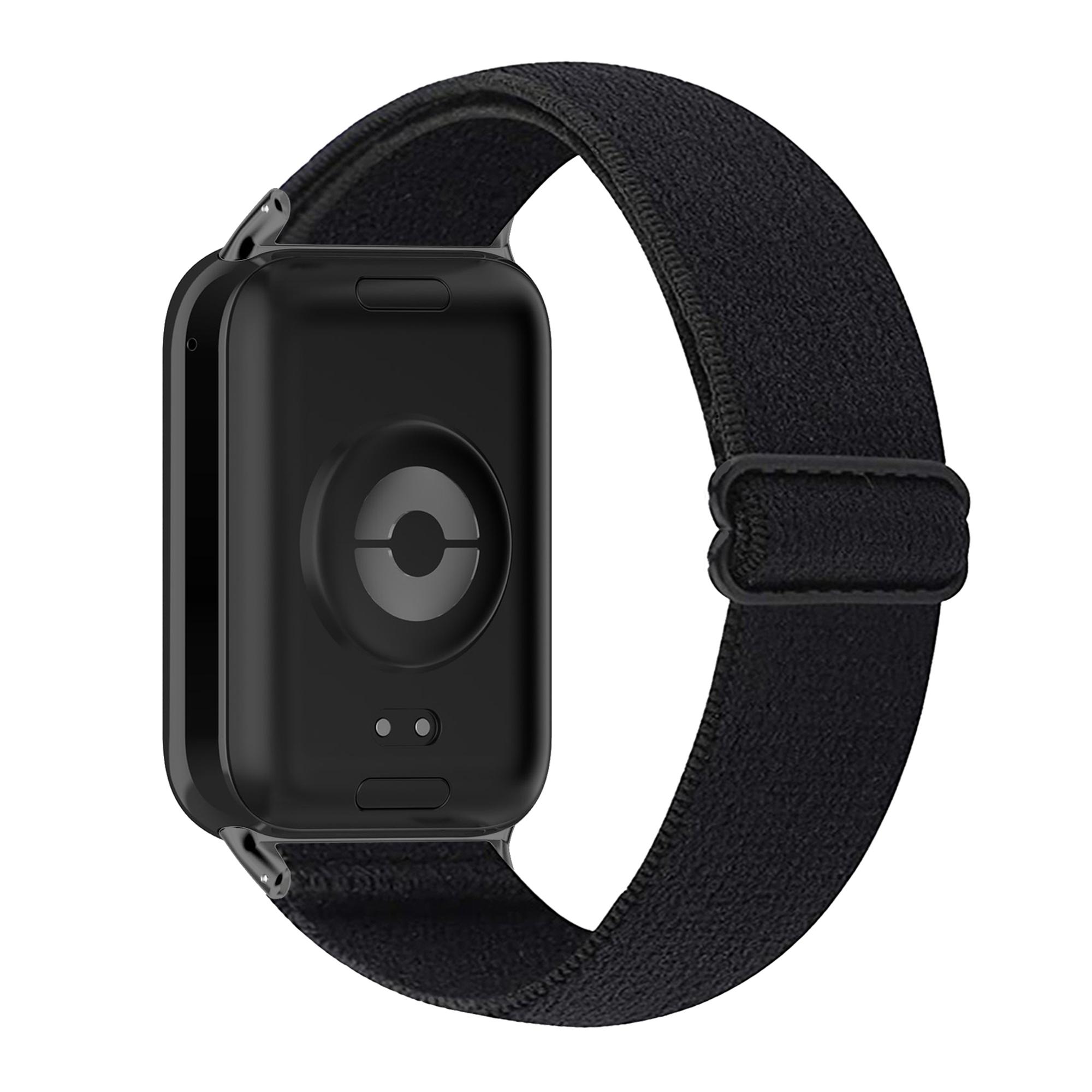 

Для Xiaomi Smart Band 8 Pro Нейлоновий плетений ремінець для годинника Швидкознімний еластичний ремінець Black