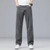 New Summer Style Men's Thin Jeans Loose Straight Trousers