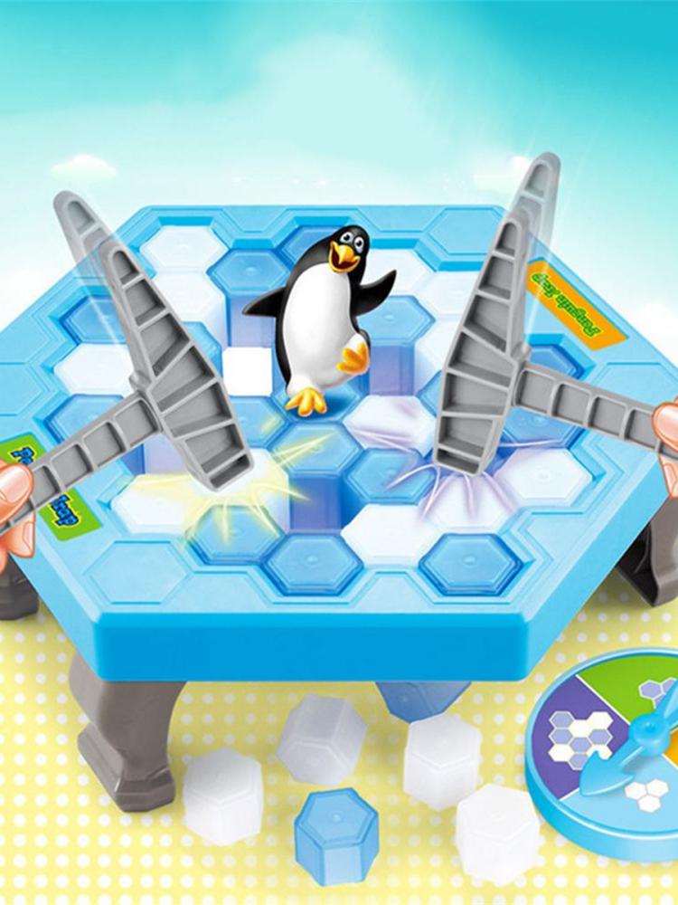 Children Save Penguin Ice Breaker Trap Toys Interesting Parent-child Table Games Children Adult Toys Decompression