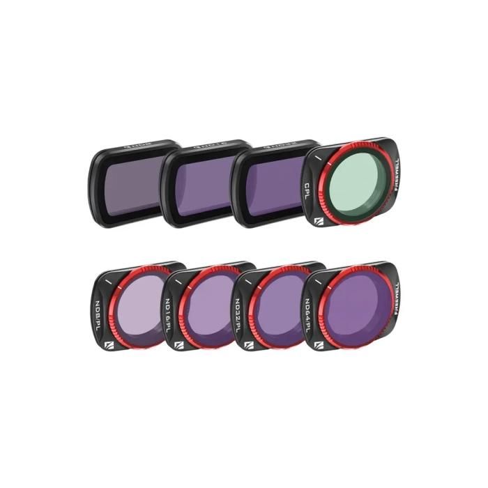 Ensemble De 8 Filtres Freewell Pour Dji Osmo Pocket 3 All Day