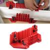 Angle Cutting Box Miter Saw Box Adjustable Miter Angles Clamping Mechanism Compact Lightweight Workshop Projects