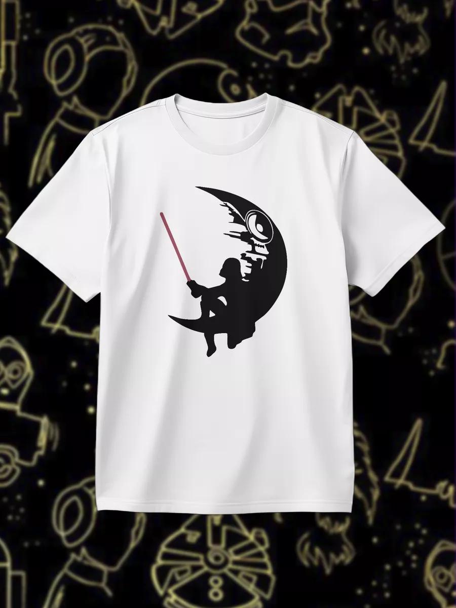 

White cotton oversized printed T-shirt S
