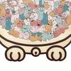 135-Piece MorandiColored Cat Shaped Wooden Cat-theme Jigsaw Puzzle Wood Challenging Jigsaw Puzzles Christmas Gifts
