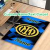 [Football Club Internazionale Milano (13) Printed Carpet] Durable Home and Office Area Rug, Kitchen Farmhouse Decorative Floor Mat