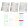 Flexible Rings Systems Clear Rings Binder Cover In PVC Materials Light Weight Waterproof for Travel Outdoor Activities