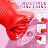 3 In1 Tongue Licking Vibrator  Mouth Biting Stimulator Masturbator Nipple Clit Massager Women‘s Orgasm Adult Couple Products