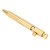 Quick Release Ballpoint Pen Brass   Compact Pen with Detachable Keychain On Top for   Working Traveling Writing