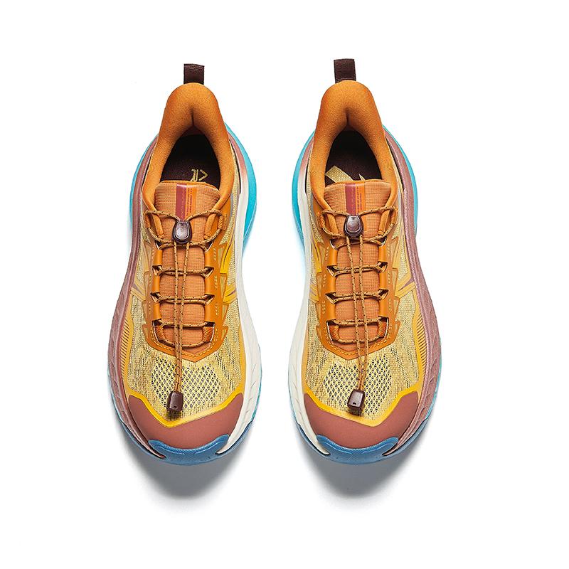 Anta Explore Summer Edition Outdoor Trail Running Shoes Men Sneakers Yellow 912435505-4