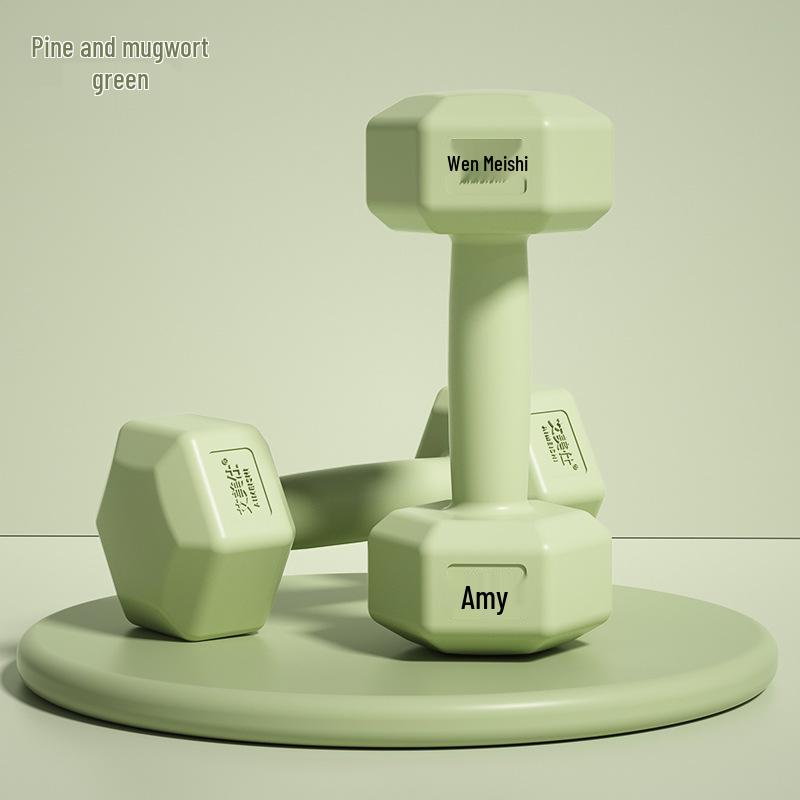 Aimeishi Women's Colored Dumbbells for Home Aerobics and Arm Muscle Training