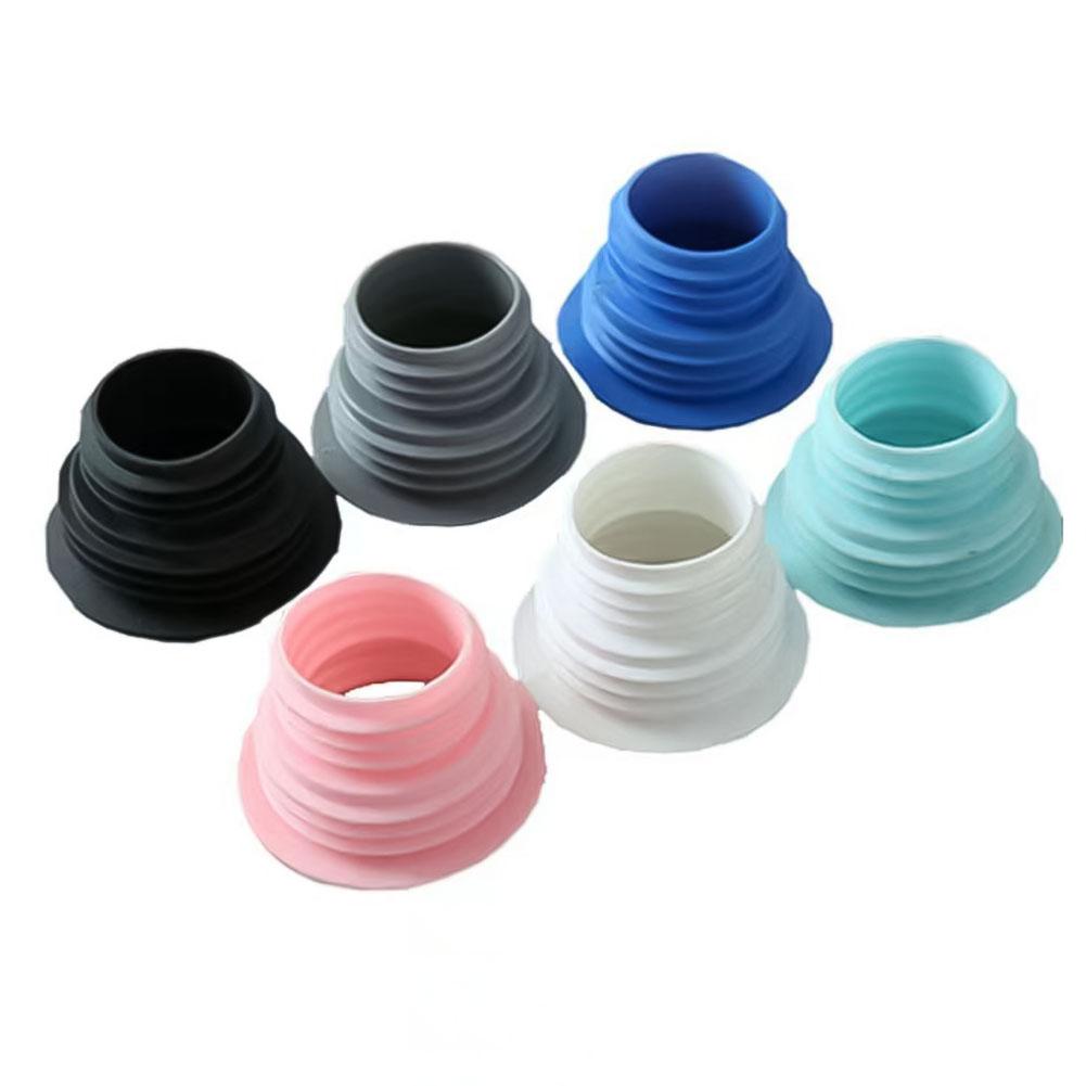 4pcs Drain Pipe Hose Silicone Plug Wash Machine Pipe Connector Tools Bathroom Drain Pipe Sealing Plug Sewer Pipe Accessories