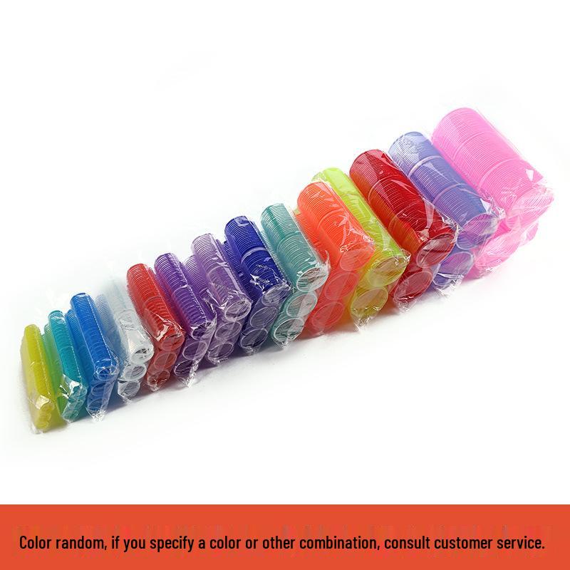 Achtförmiges selbstklebendes Lockeneisen & Haarwickler für DIY Wellenlocken