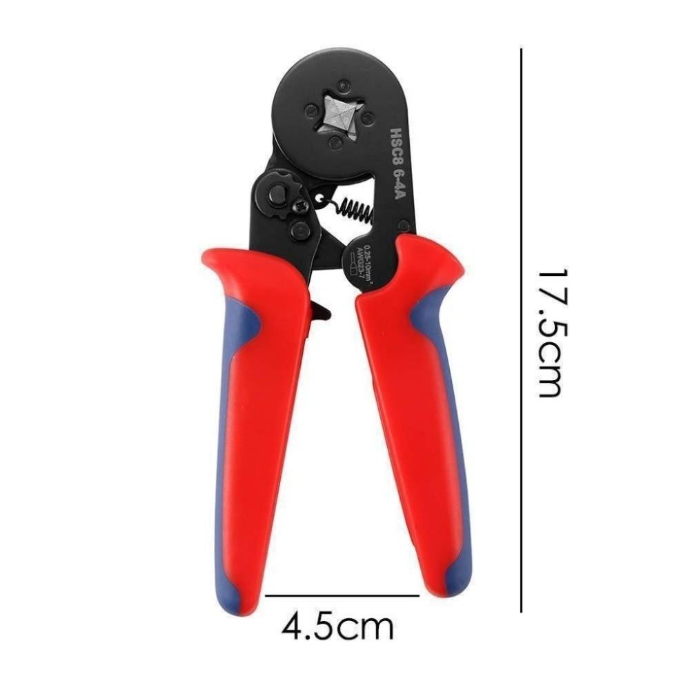 HSC8 6-4/6-6 Electrical Ferrules Tool Self-adjustable Ferrule Crimping Tool  for Household DIY Use