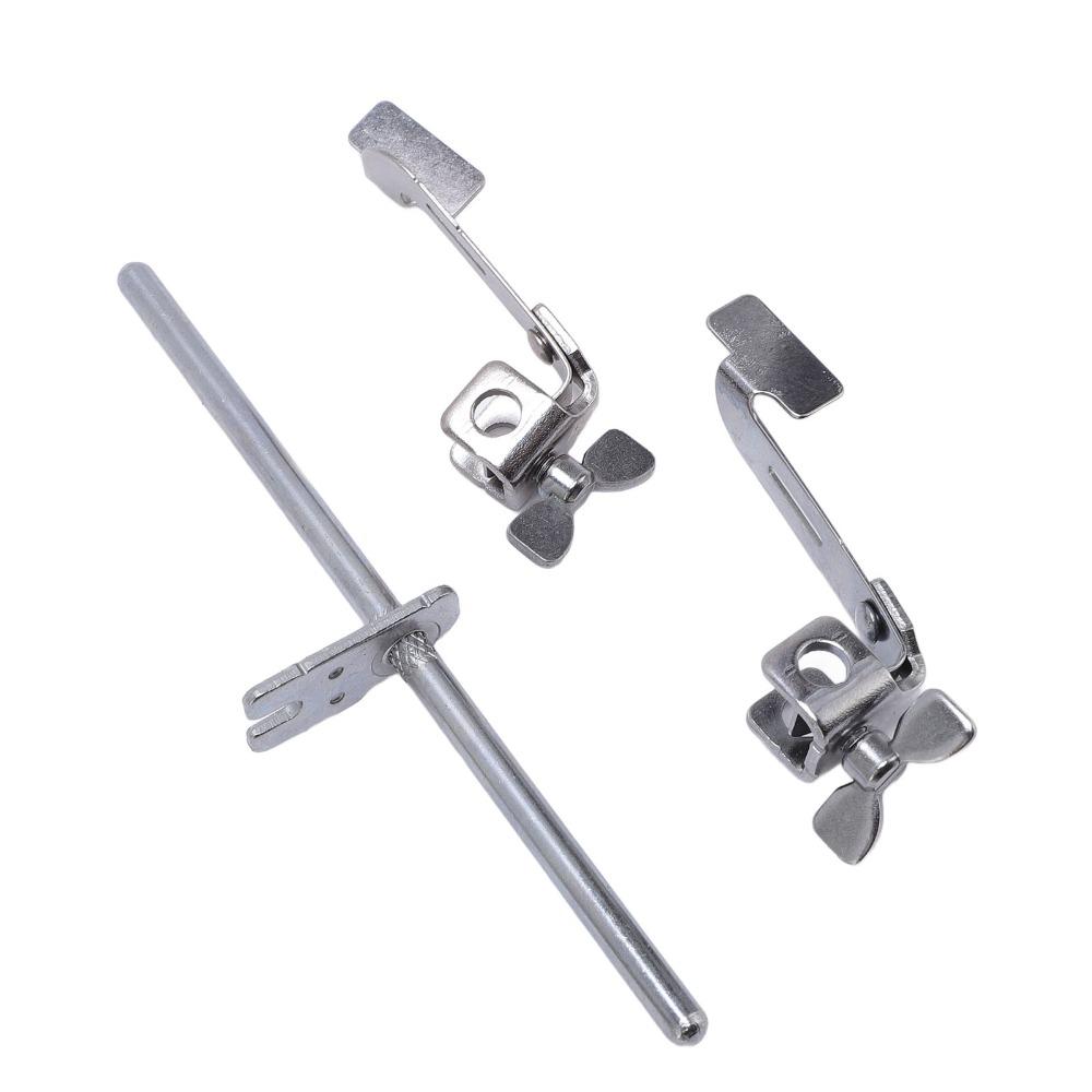 3 Stück Präzisions-Doppelführung Stichlineal Einstellbare Breite Nähmaschinenführung Industrienähen