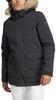 Зимняя куртка Adidas Hooded Fur Parka черного цвета