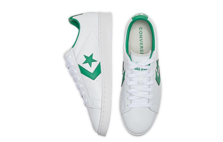 Pro Leather Converse Og Low 'White Green' 167971C