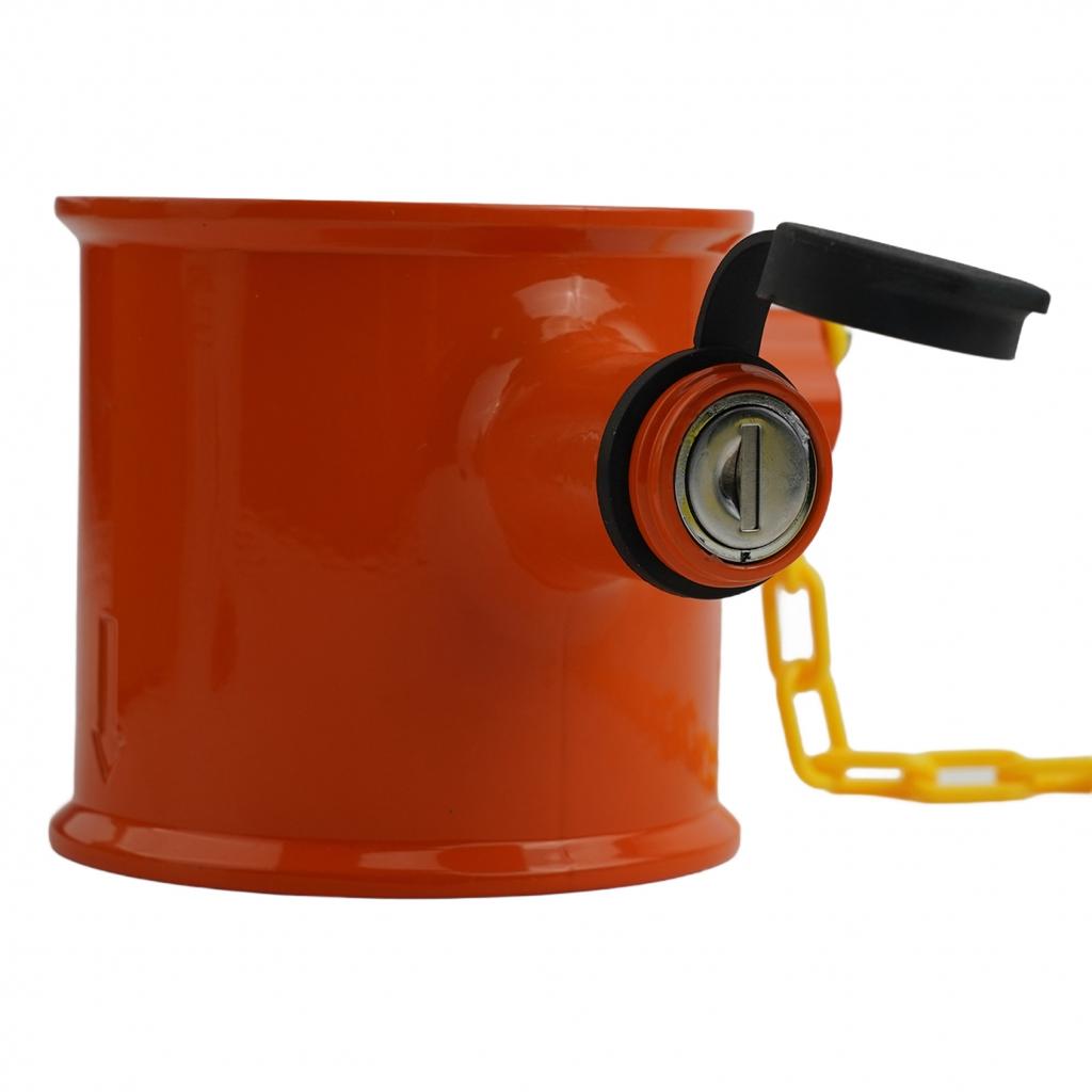 Efficient Anti Theft Solution King Pin Lock for Trucks Includes 2 Keys