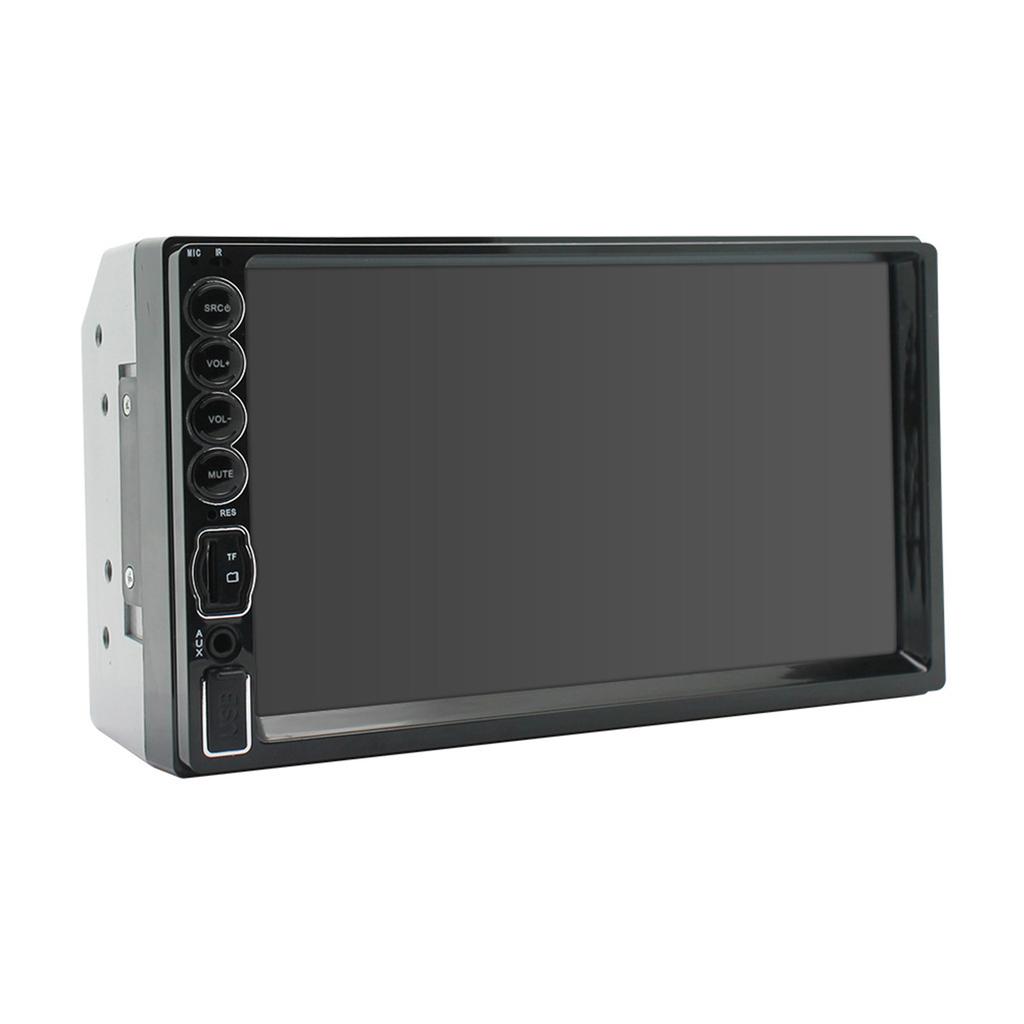 Upgraded Multimedia Car Stereo LCD Bluetooth-compatible Audio & Hands-Free Calling Built-in Microphone for Automotive