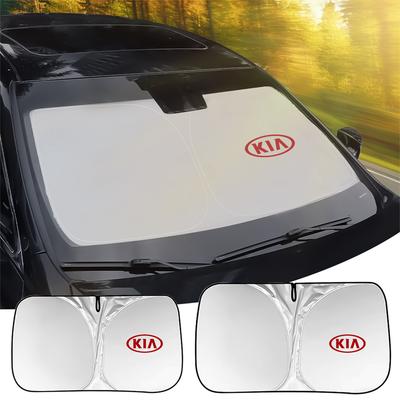 Car Sunshade Summer Sun Shade Cloth Foldable for Sportage Ceed Sorento Cerato Optima Picanto Rio Soul Forte Cadenza Sonic K9