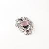 Purple Cat's Eye Gemstone 925 Solid Silver Jewelry Handmade Pendant Wedding Gift CP-6-42