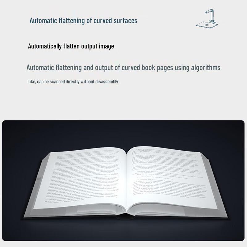 

Deli 18MP High-Speed A3 Document Camera Scanner