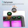 MIDI Controller 16 Key Dynamic RGB Pad BT Wireless MIDI Pad Rechargeable Portable Plug and Play for Music Production