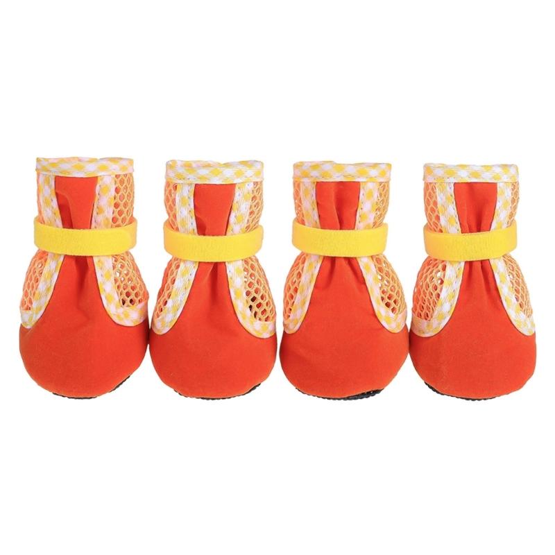 Pet Comfortable Shoes Set Permeable Dog Boot Comfortable Dog Booties Ensuring Safety and Comfort