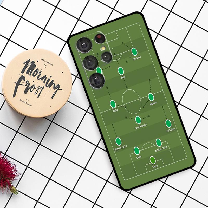 Football Soccer Tactics Time Case For Samsung Galaxy S24 FE S21 S22 S23 S25 Ultra S9 S10 Plus S20 FE S23 FE Phone Cover