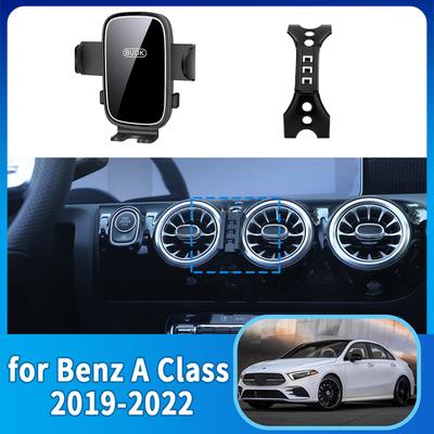 Car Mobile Phone Holder Accessories for Mercedes Benz A Class CLA A200 A180 W177 ~ GPS Bracket Navigation Stand Auto