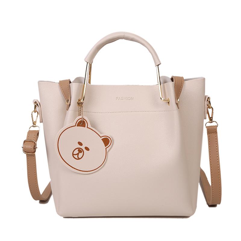 Ladies Designer Handbags Women PU Leather Tote Zipper Shoulder Bags