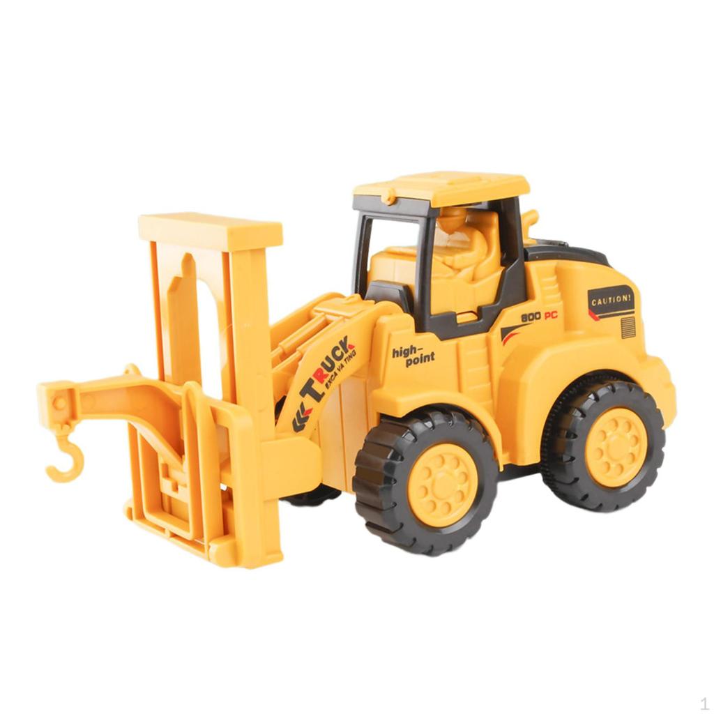 Carrier Vehicle Toy, Diecast Engineering Vehicle, Kids Compact S, Cartoon Construction Vehicles for