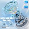 Wireless Earbuds, Bluetooth Headphones Long-Lasting Endurance with Wireless Waterproof Charging Case and LED Power Display