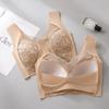 Goose 2+1 Seamless Lace No Line Comfort Plus Size Bra Top Volume Shaping Bra