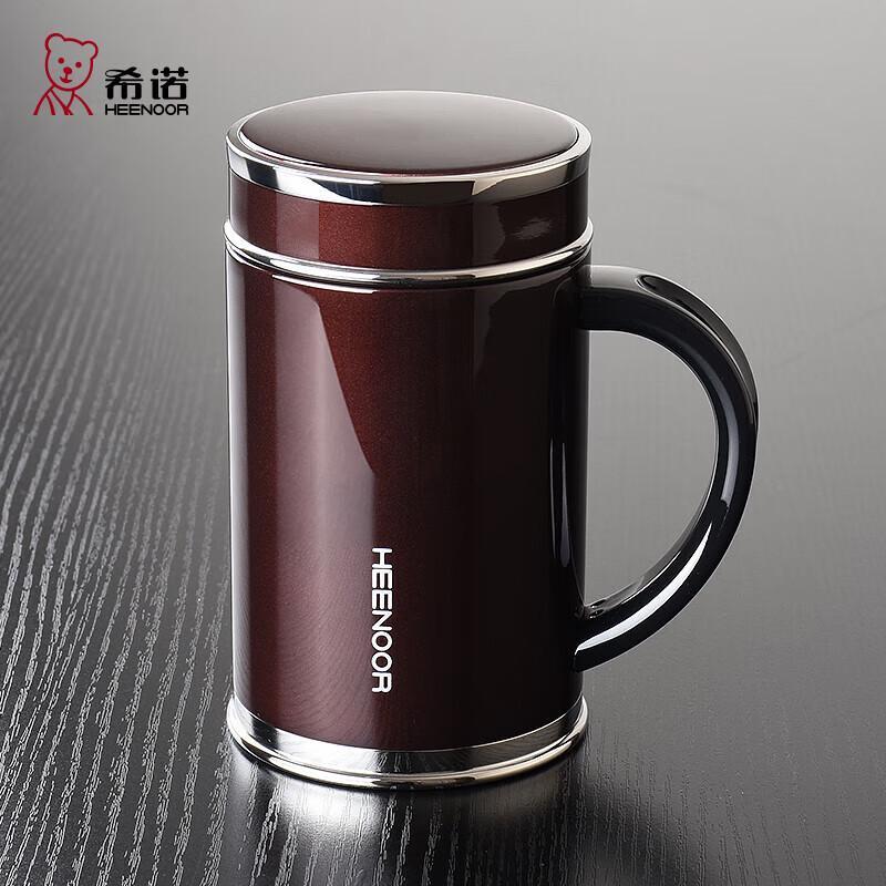 Heenoor 465ml Stainless Steel Insulated Mug with Handle