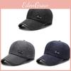 Letter Baseball Jeans Cap Peaked Caps Man Ear Protection Hat Casual Fashion