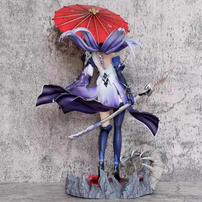 Hot Honkai Star Rail Figure Raiden Bosenmori Mei Anime Girl Action Toy Game Statue Adult Collection Model Doll PVC GK Poseable Articulated Scale