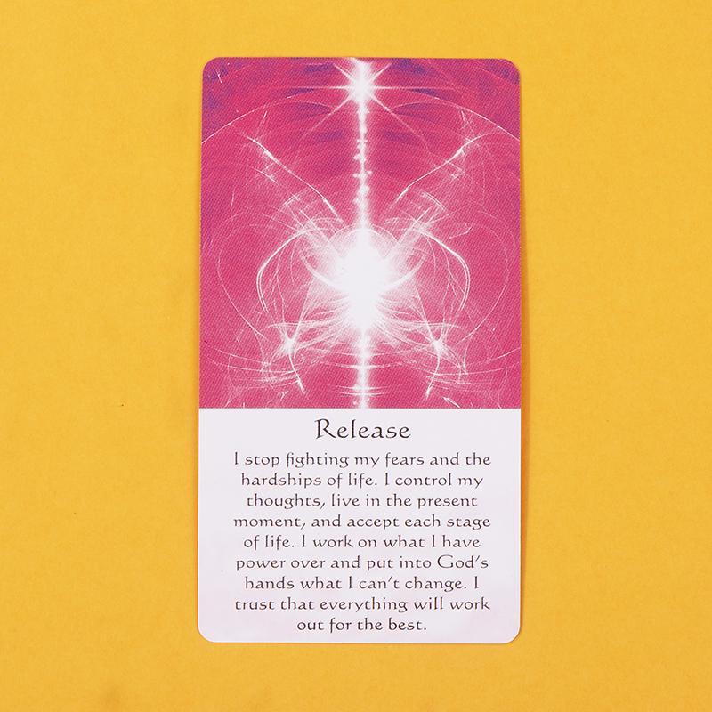 Healing Energy Oracle Cards 54Pcs Cards English Version Tarot Deck Wisdom Of The Divine Witchy Beginner Tarot Cards