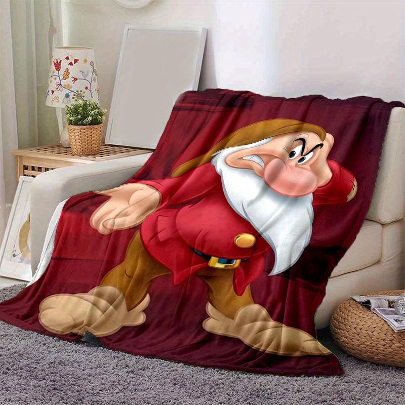 1pc, Grumpy Dwarf Home Decor: Cozy Blanket for Bedroom, Living Room & Travel, Perfect Gift, Couches, Outdoor, Camping, Car Trips, Beach & Office Naps.