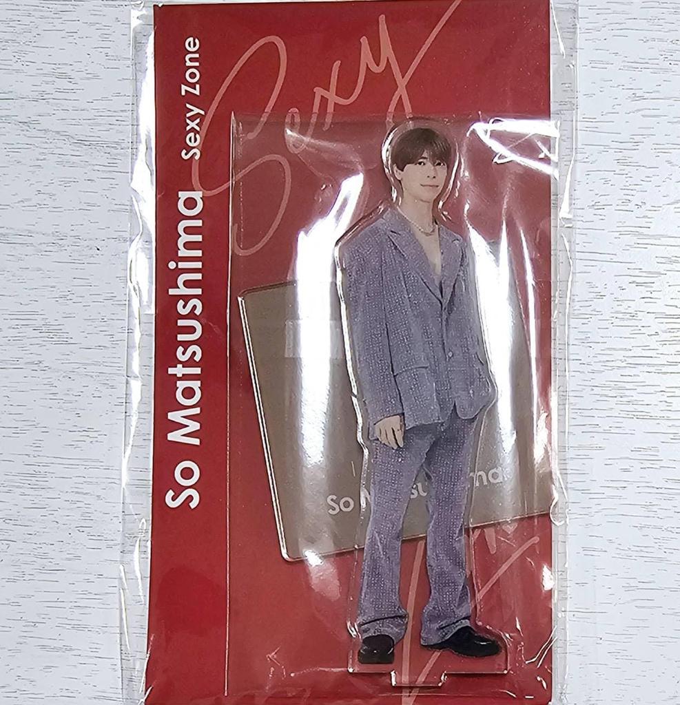 Sexy Zone So Acrylic Timelesz Acrylic Stand Fest Official Merchandise [Matsushima Stand] Johnny's